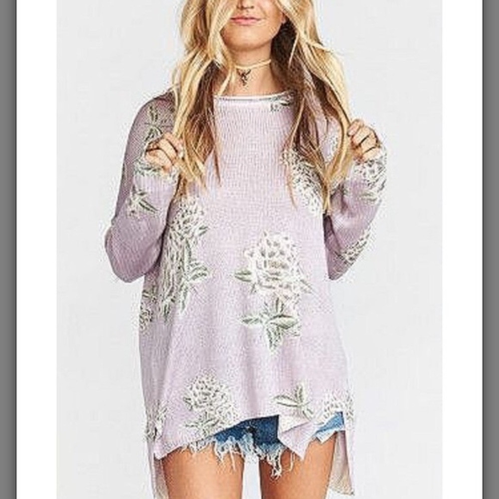 show me your mumu bonfire sweater liv lov lav knit
